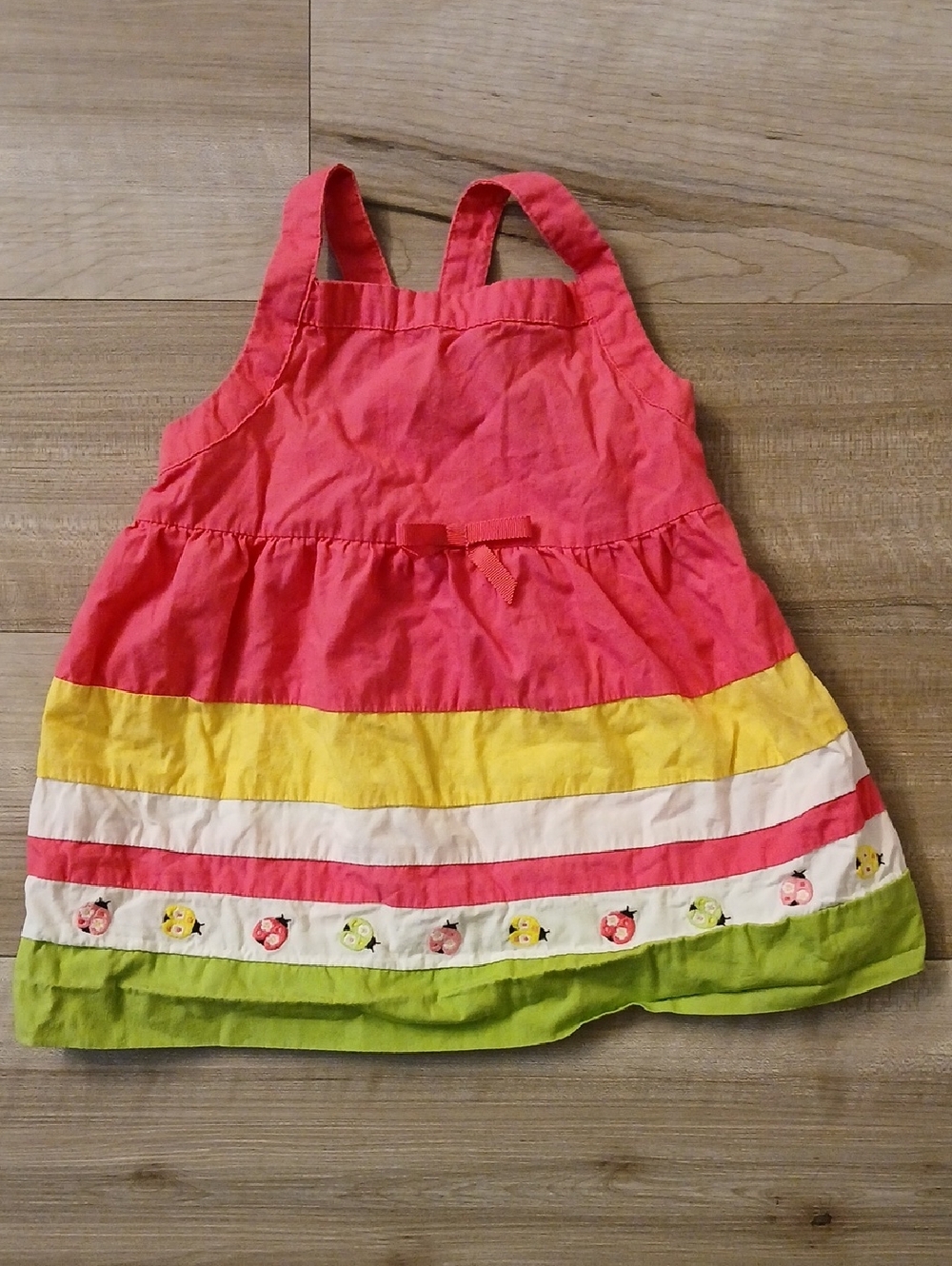 Gymboree Pretty Lady Ladybug Pieced Tank Size 4 (J)